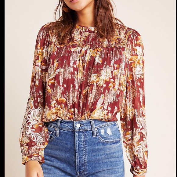 Anthropologie Tops - NEW NWT Anthropologie Vineet Bahl Angeline Blouse